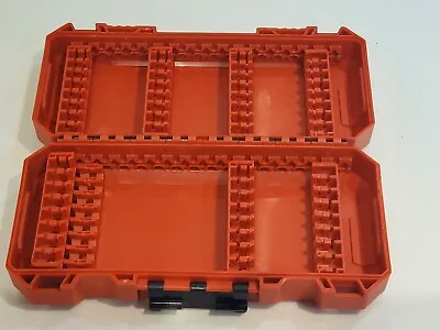 Milwaukee Bits Organizing Case W/7 Holders 64 Bits Capacity  Fits PackOut • $14.95
