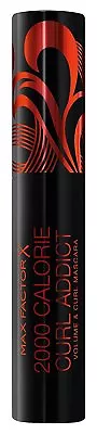 Max Factor 2000 Calorie Curl Addict Mascara 11ml - Black/Brown • $16.99