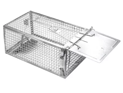 Small Live Animal ￼Humane Cage Trap For Rat Mice Chipmunks Rodents. Open Box • $9.30