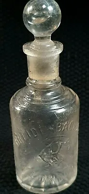 £40 • Buy Antique Georgian Victorian Glass Scent Perfume Bottle BreidenBach & Co London