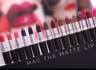 Mac Matte Lipstick 3g -* Various Shades Available* - Long-Lasting Bold Colours • £10