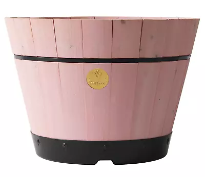 Medium Barrel Garden Planter -  VegTrug Medium Build A Barrel Pink • $43.50