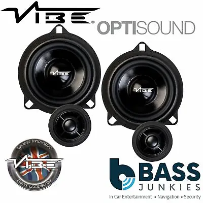 £159.95 • Buy Vibe BMW 3 Series E90/E91/E92/E93 345w Front Door Component Speaker Upgrade Kit