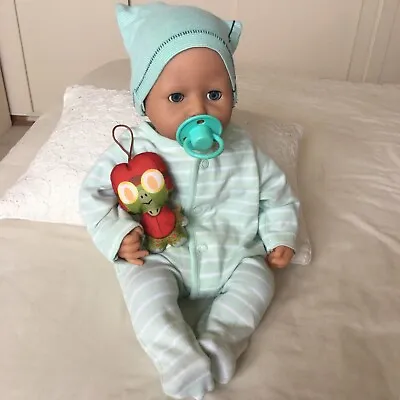 Baby Annabell Boy Doll. 18ins Baby Doll With Dummy • £23.50