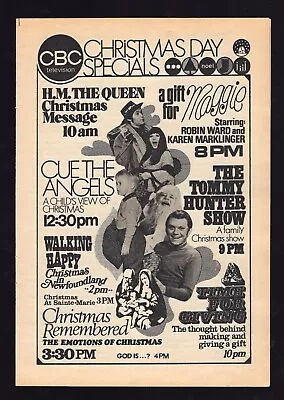 1970 Canadian Christmas Tv Ad ~ A Gift For Maggie Robin Ward & Karen Marklinger • $10