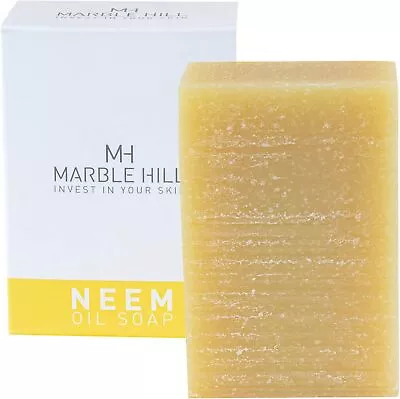 Marble Hill Neem Oil Soap Bar “Fabulously Moisturising - Sunday Times” Dry... • £10.90