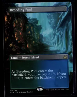 Breeding Pool 0293 Ravnica Remastered Borderless Rare MTG Card Non Foil • $17.99