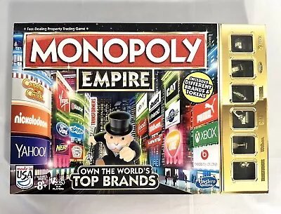 Monopoly Empire Gold Edition 2015 Hasbro Board Game COMPLETE Top Brands Gaming • $29.95