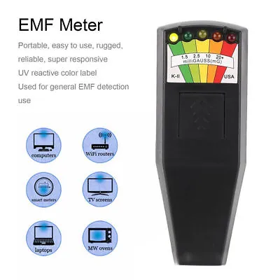 K2 EMF Magnetic Field Detector Electromagnet Ghost Hunting Tester Gauss Meter • $38.99