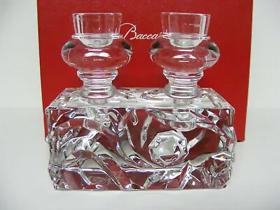 Baccarat Marcel Wanders Forest Of Dreams 2 Light Candlestick Candle Holder • $395