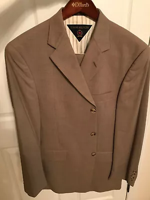 Vintage Tommy Hilfiger Beige Wool Suit 3 Button Men's 42R  • $38.98