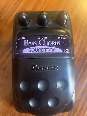 Ibanez BC5 Soundtank Bass Chorus Analog Rare Vintage Guitar Effect Pedal • $49.99