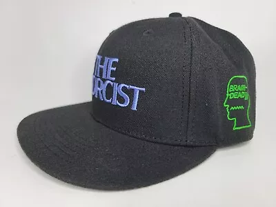 Brain Dead X The Exorcist Snapback Hat Black New Exclusive Retired Horror • $74.99