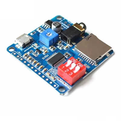 Voice Playback Module MP3 Player UART I/O Trigger Amplifier  For ArduJQU • $4.12