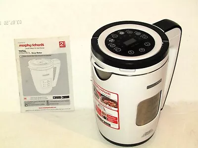 Morphy Richards Total Control Soup Makerwith Smart Technology..501020 • £41.99