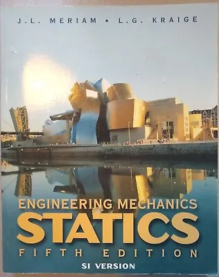 £14.60 • Buy Engineering Mechanics: Statics, 5th Edition, By Meriam And Kraige