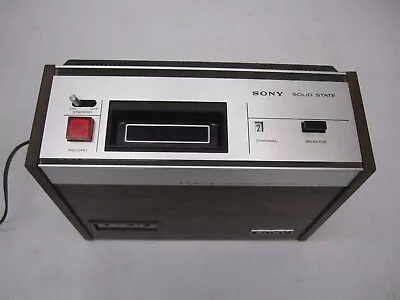 Vtg Sony Solid State Stereo 8 Track Cartridge Recorder Tapecorder TC-8W Player • $52.46