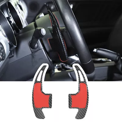 Steering Wheel Shift Paddle Extended Shifter Cover For Ford Mustang Accessories • $34.99