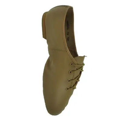 Tan Leather Bloch/Leo's Jazzsoft Split Sole Jazz Shoes  - All Sizes • £10