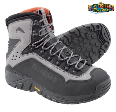 Simms Fishing G3 Guide Wading Boot Vibram Rubber Sole NEW DISCOUNTED • $194.97