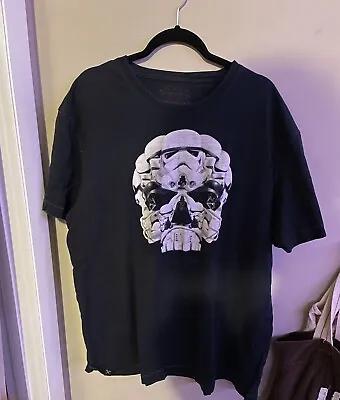 Marc Ecko X Star Wars Darth Vader Stormtrooper Vintage 2009 Graphic Tee • $45