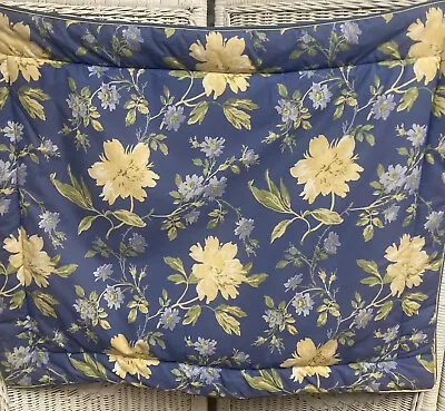 Laura Ashley Emilie 1 Pillow Sham Quilted Standard Full Size One Pillow Case • $12.90