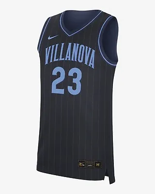 Nike Mens Villanova Wildcats Navy Blue #23 Basketball Jersey Large L Nova Nation • $50