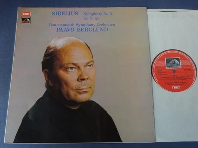 £4 • Buy SIBELIUS - SYMPHONY NO 5 / EN SAGA LP, BSO, Berglund, EMI ASD 3038