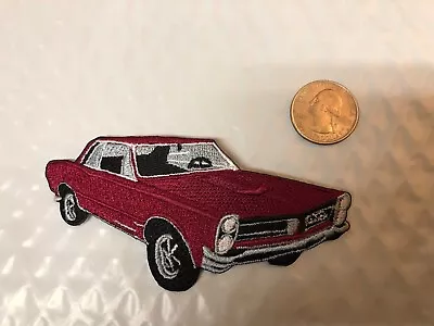 PONTIAC GTO 1965 MODEL Quality Embroidered Patch IRON ON NEW UNUSED • $8