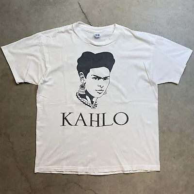 Vintage 90s Frida Kahlo Shirt XXL • $250