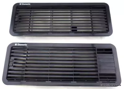 Black Complete Vent Set For 3 Way Fridge Dometic Caravan Fridge Under 90 Litres • $118.90