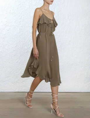 $50 • Buy Zimmerman BNWT Size 2 Flounce Neck Tank Dress