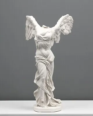 Greek Goddess Marble Statue Replica - Winged Victory Statue - Nike Of Samothrace • $212