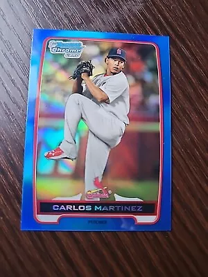 2012 Bowman Chrome Prospects Blue Refractor /250 Carlos Martinez #BCP108 • $0.99