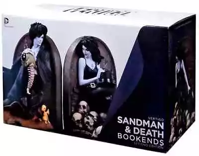 DC Collectibles Vertigo The Sandman And Death Bookends Second Edition NEW Damage • $1235.22