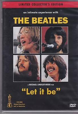 THE BEATLES -  Let It Be  - Factory Sealed DVD - Original Movie 1970 • $25