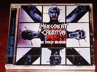 Malevolent Creation: In Cold Blood CD 2021 Reissue Back On Black BOBV929CD NEW • $17.95
