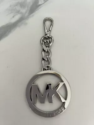 Michael Kors Silver Tone Purse Charm Keychain Charm • $19.99