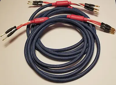 Legend Audio 8ft. Bi-Wire Speaker Cables 9 AWG *NEW* SIGNATURE SERIES LINE • $189