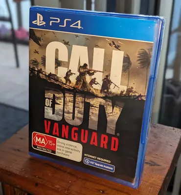 Call Of Duty Vanguard PlayStation 4 COD PS4 BRAND NEW SEALED (PS5 Upgrade) • $49.99
