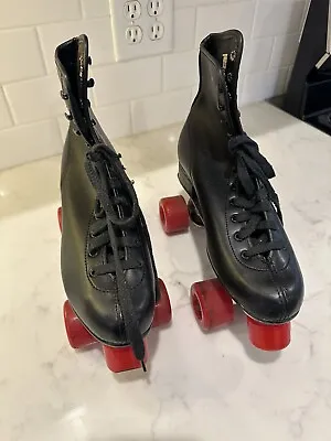 Vintage Roller Derby Skates Size 8 Black • $40