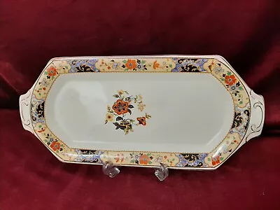 £16.95 • Buy Solian Ware Sandwich Plate Soho Pottery 13  X 6  Pretty Flowers A5