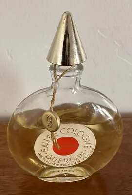 Guerlain Vintage Shalimar Perfume Eau De Cologne 1.7 Oz Bottle RARE. • $37.49