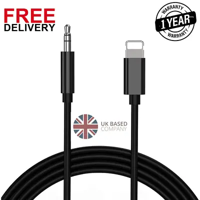 Aux Cable For IPhone In Car IPhone 3.5mm Aux Cable Headphones Aux Cord For Car • £3.87