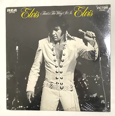 ELVIS PRESLEY THAT'S THE WAY IT IS LP 1970 RCA LSP-4445 - Unopened & SEALED! • $59.99