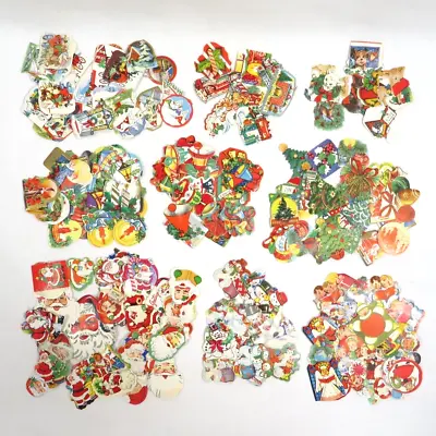 200+ Vintage Holiday Gummed Seals Stickers Lot All Christmas 1930s-1960s • $30
