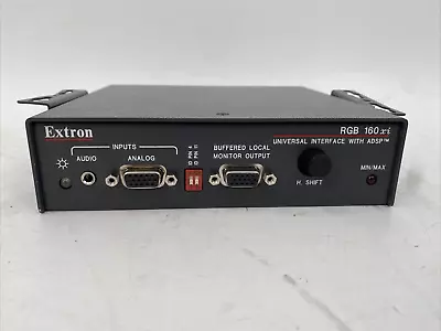 Extron RGB 160xi Video And Audio Interface Powers On Untested EB-10812 • $22.09