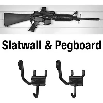 Horizontal Slatwall And Pegboard Gun Cradles - 10 Pack • $38