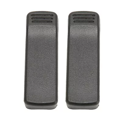 $17.85 • Buy 2Pcs 2 Way Radio Belt Clip Universal Heavy Duty Replacement Radio Belt Clip SP5