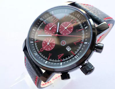 Mercedes Benz Motorsport Racing AMG Sport Coupe Car Accessory Chronograph Watch • $330.65